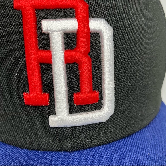 New Era Dominican Republic Two Tone World Baseball Classic Fitted Hat Size 7 - Picture 4 of 7